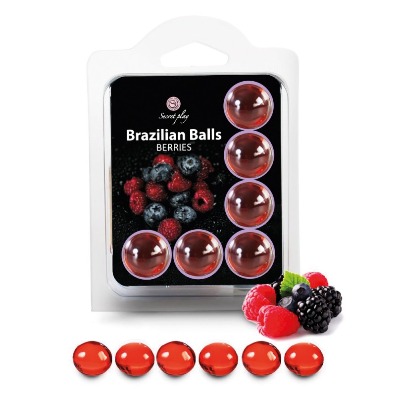 SECRET PLAY BRAZILIAN BALLS- Boules de massage Fruits des Bois - MONT' A BORD SHOP
