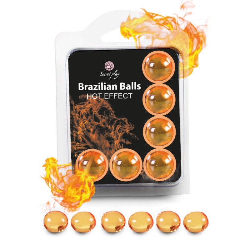 SECRET PLAY BRAZILLIAN BALLS- Boules de massage Effet chaud - MONT' A BORD SHOP