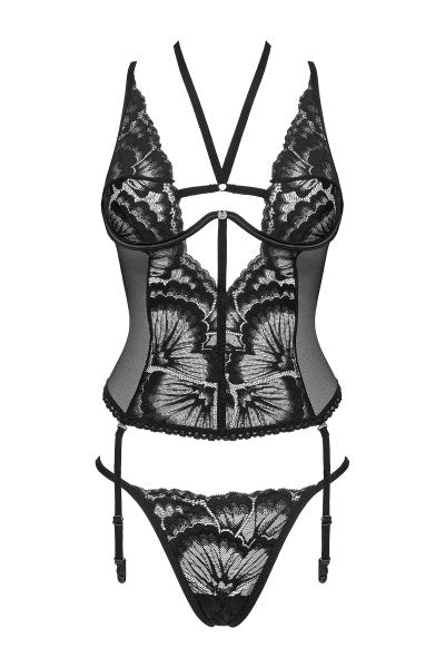 OBSESSIVE- Guêpière et string Alessya - MONT' A BORD SHOP