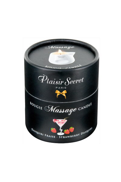 PLAISIR SECRET- Bougie de massage Daïkiri Fraise - MONT' A BORD SHOP