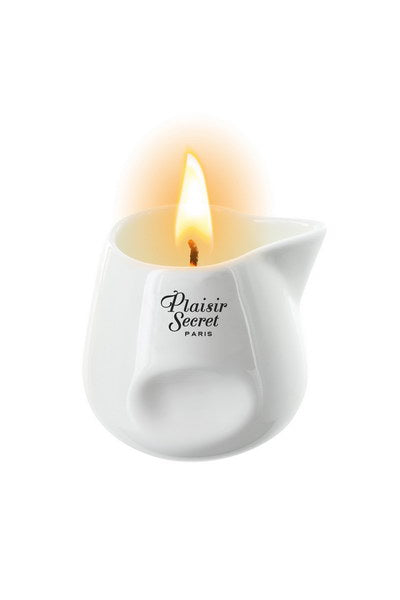 PLAISIR SECRET- Bougie de massage Thé Blanc - MONT' A BORD SHOP