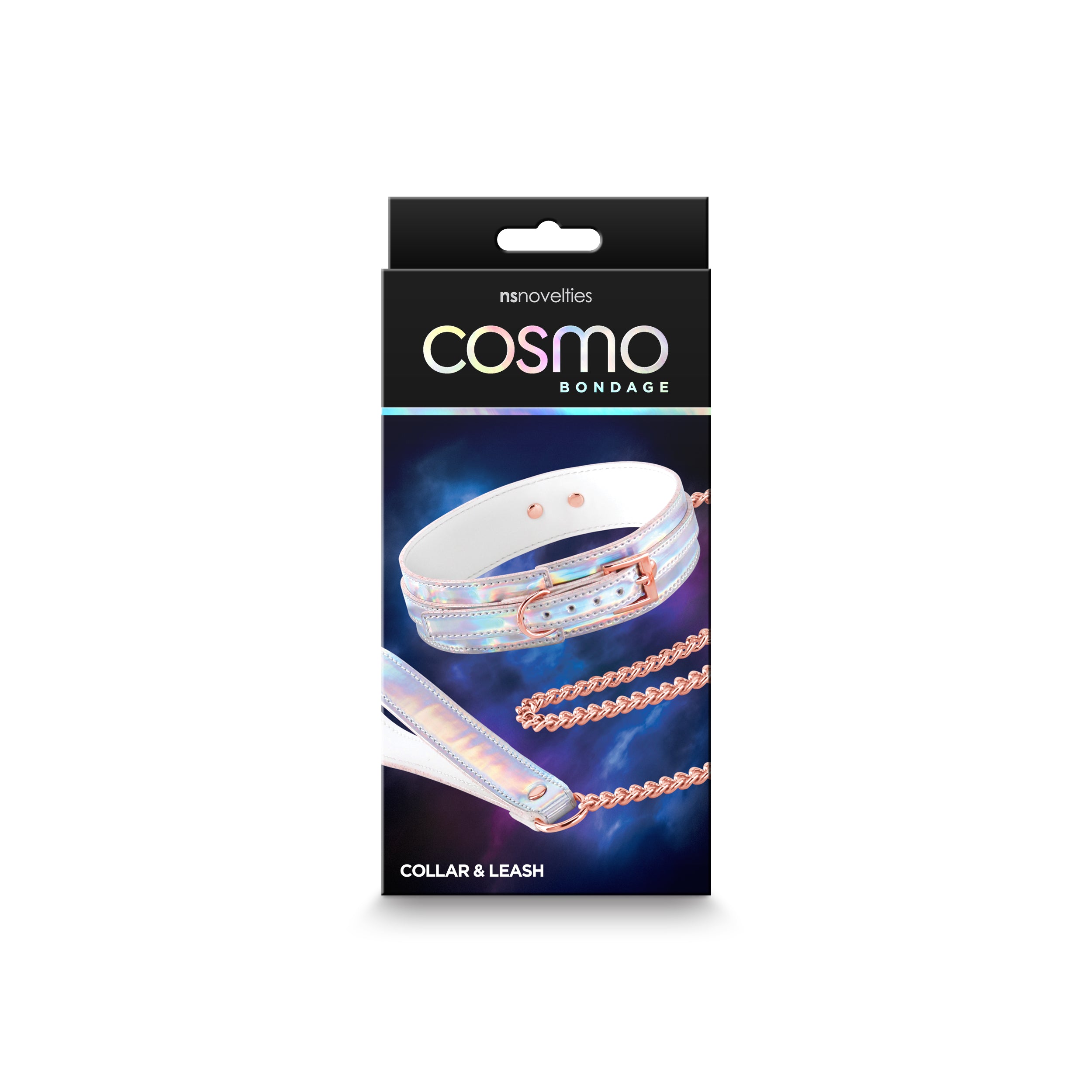 COSMO BONDAGE- Collier & Laisse Arc-en-ciel - MONT' A BORD SHOP