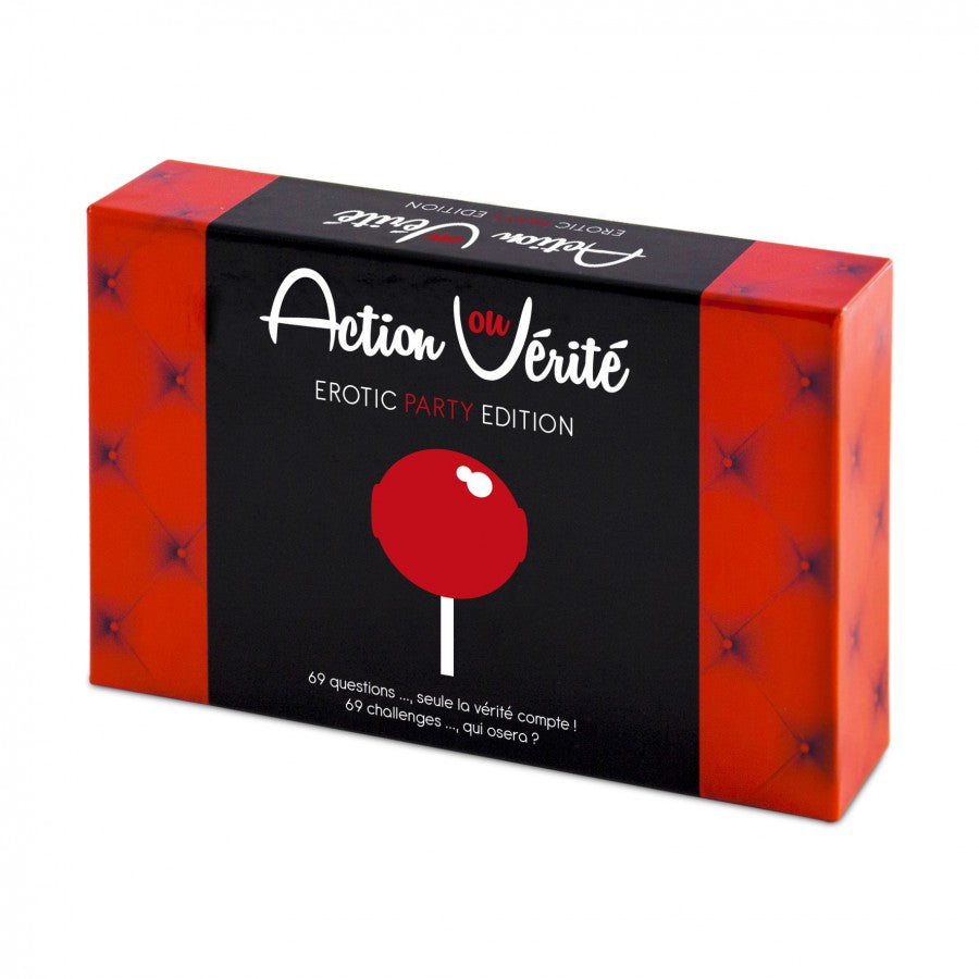 TEASE PLEASE- Action ou Verité Erotic Party Edition - MONT' A BORD SHOP