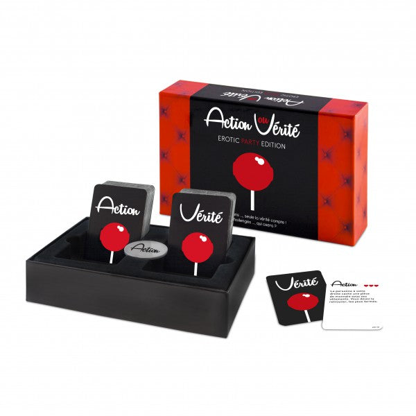 TEASE PLEASE- Action ou Verité Erotic Party Edition - MONT' A BORD SHOP