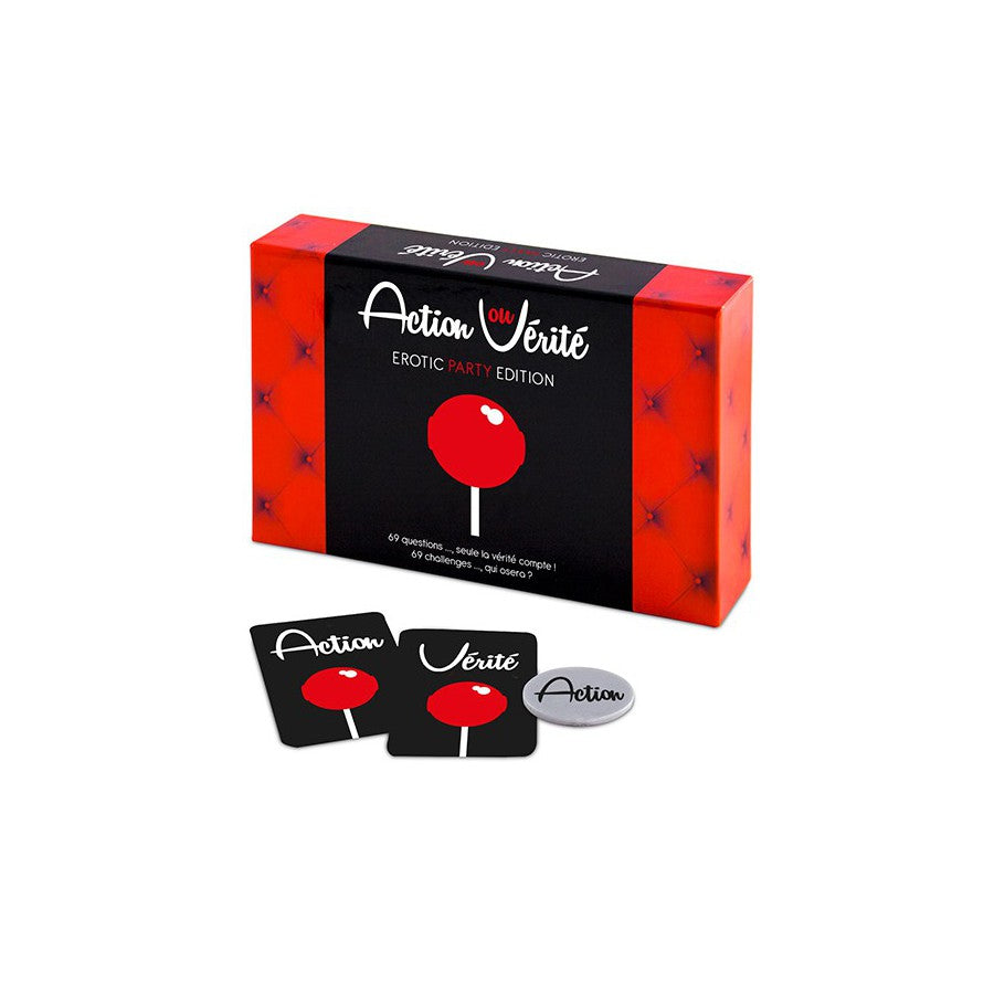TEASE PLEASE- Action ou Verité Erotic Party Edition - MONT' A BORD SHOP