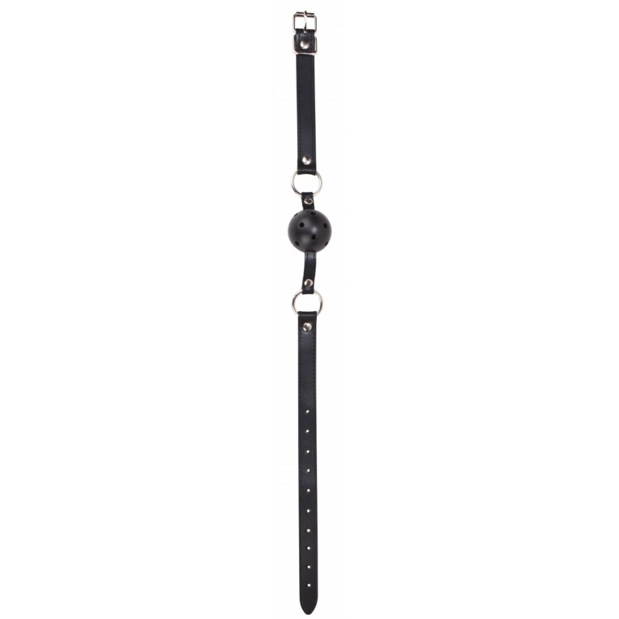 OUCH !- Bâillon Boule gag Strap Noir - MONT' A BORD SHOP