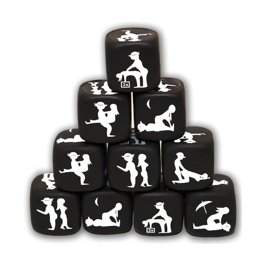 GENERIQUE- Dé sexuel 6 Positions - MONT' A BORD SHOP