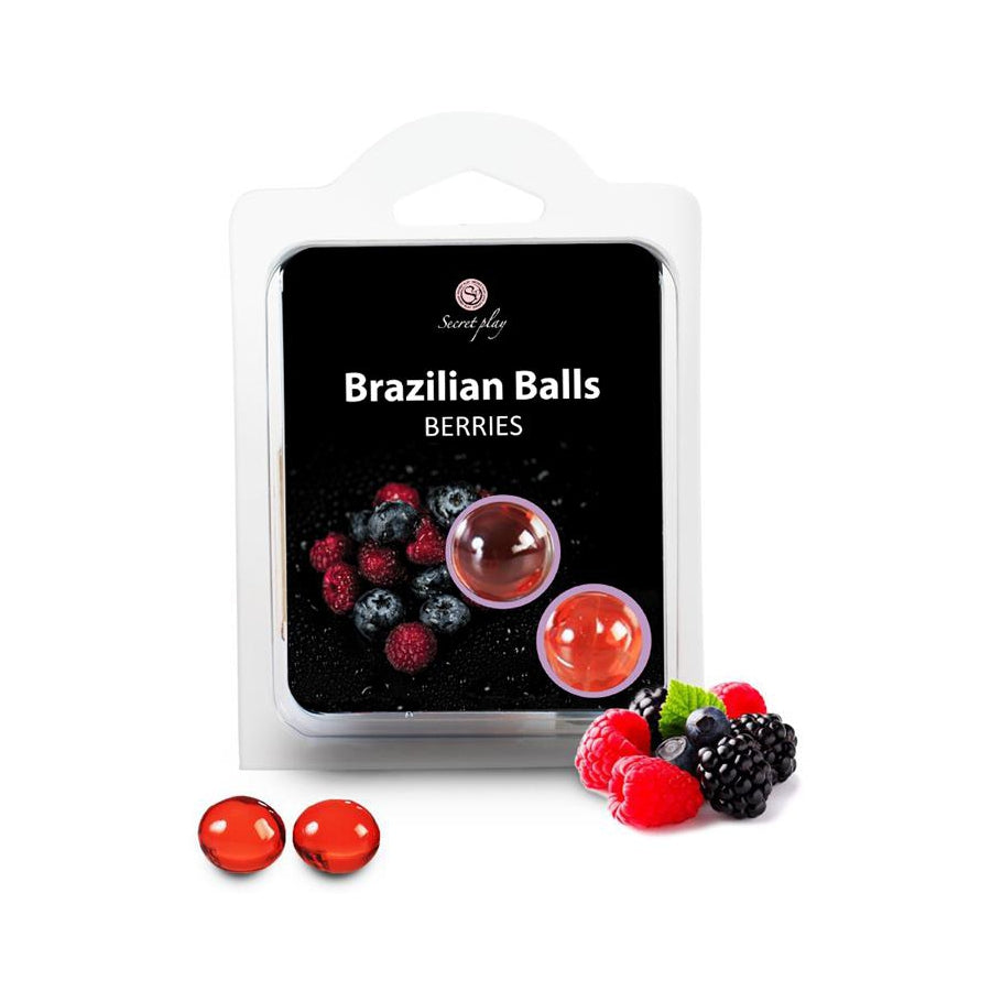 SECRET PLAY BRAZILIAN BALLS- Boules de massage Fruits des Bois - MONT' A BORD SHOP