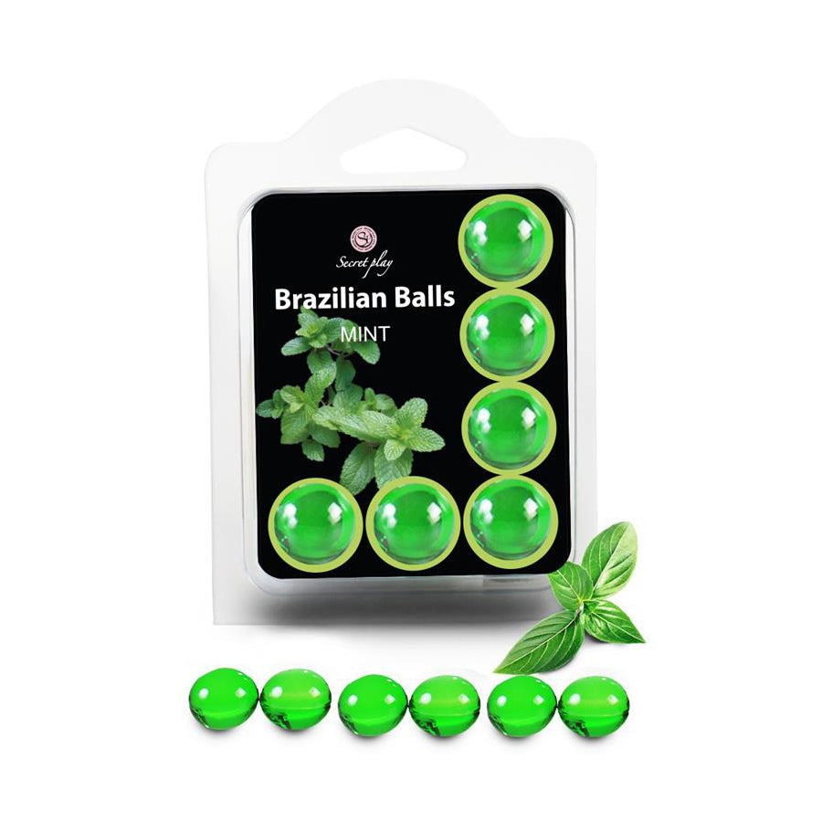 SECRET PLAY BRAZILIAN BALLS- Boules de massage Menthe - MONT' A BORD SHOP