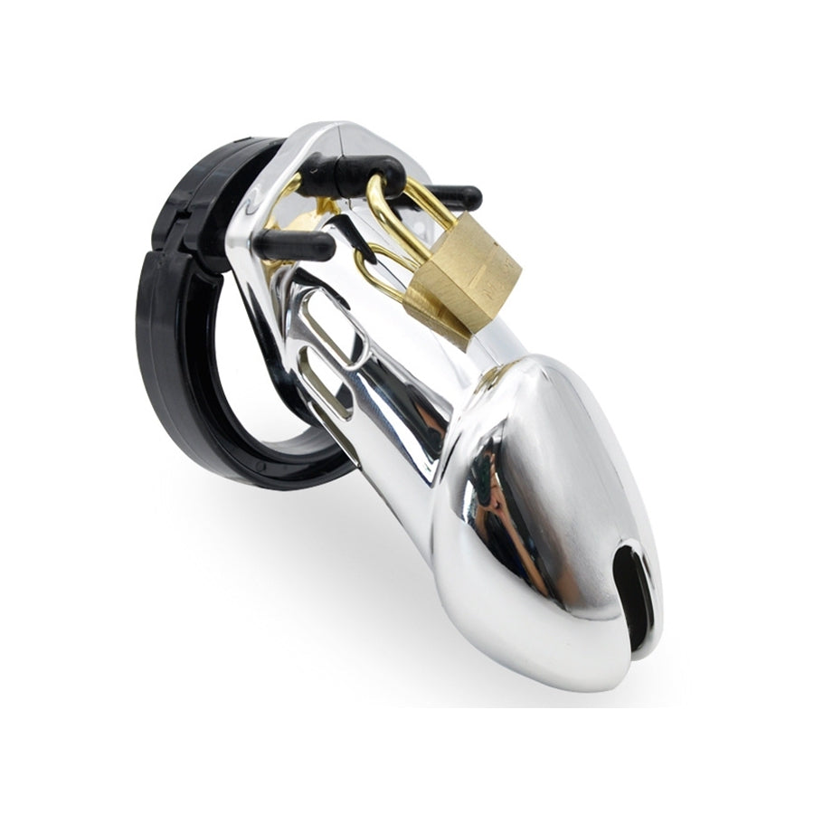 COCKLOCK- Cage de chasteté Silver Argentée - MONT' A BORD SHOP