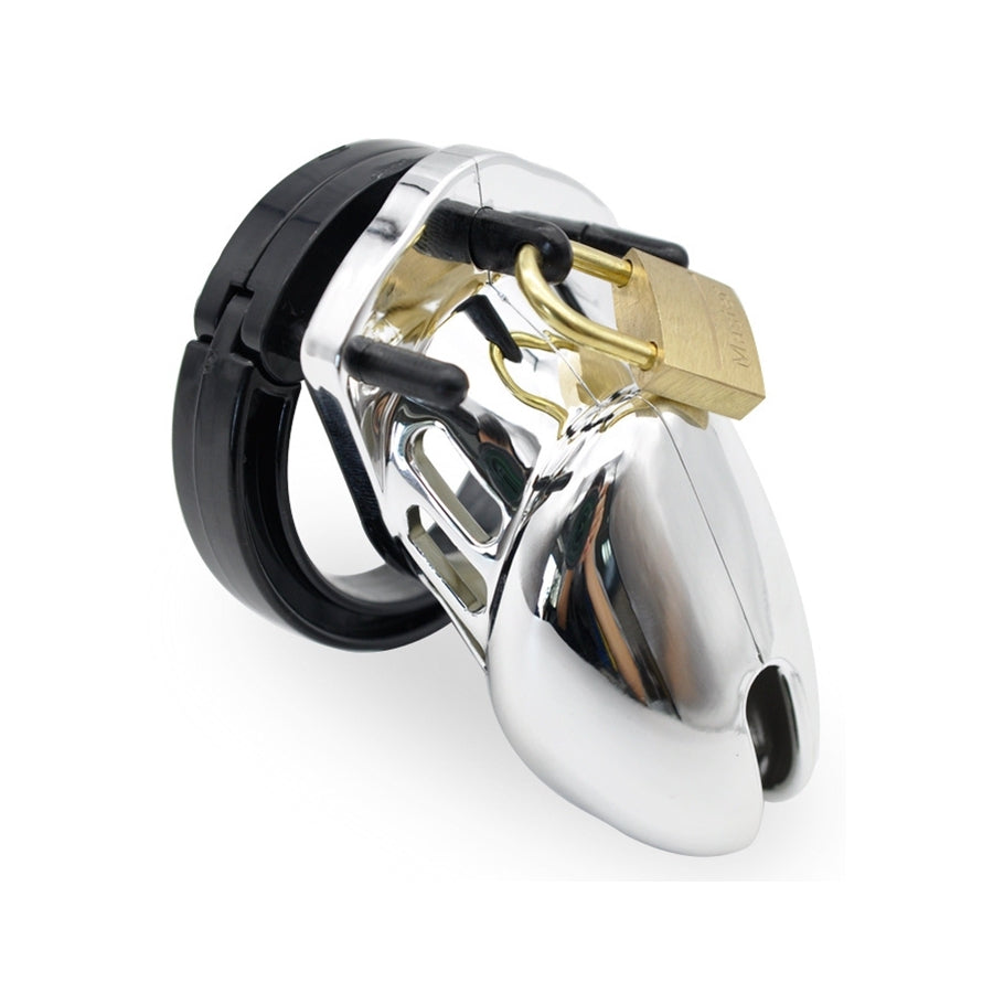 COCKLOCK- Cage de chasteté Silver Argentée - MONT' A BORD SHOP