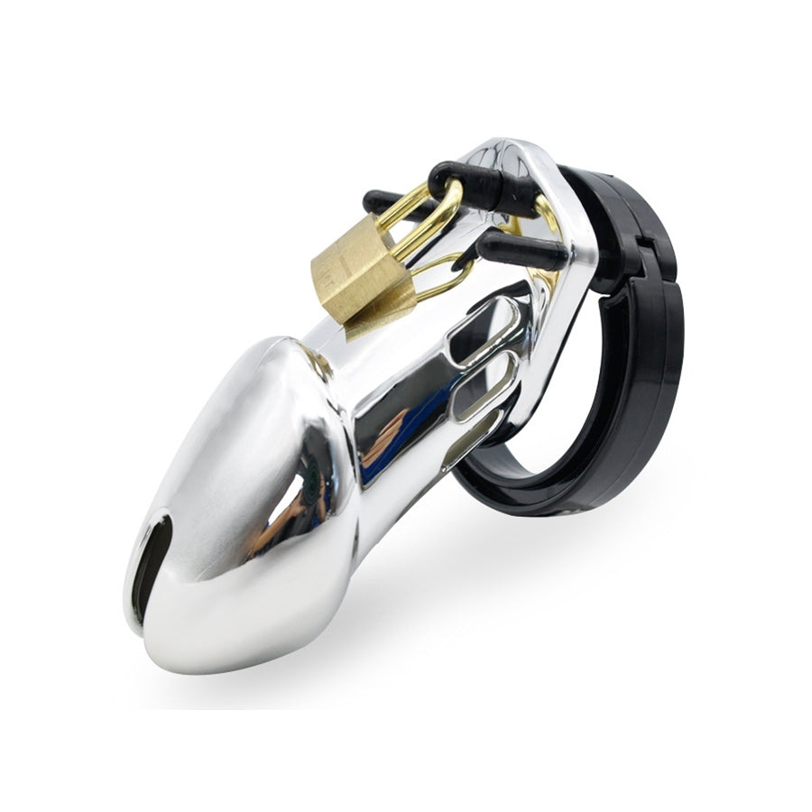 COCKLOCK- Cage de chasteté Silver Argentée - MONT' A BORD SHOP