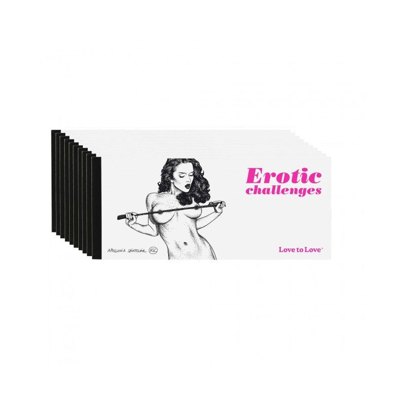 LOVE TO LOVE- Chéquier Romantic challenges par Apollonia Saintclair - MONT' A BORD SHOP