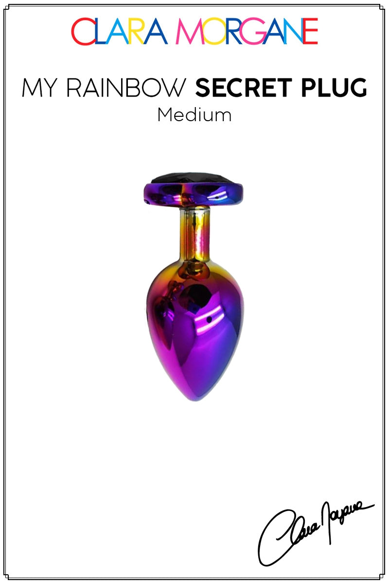 CLARA MORGAN- My Rainbow Secret Plug Bijou Irisé - MONT' A BORD SHOP