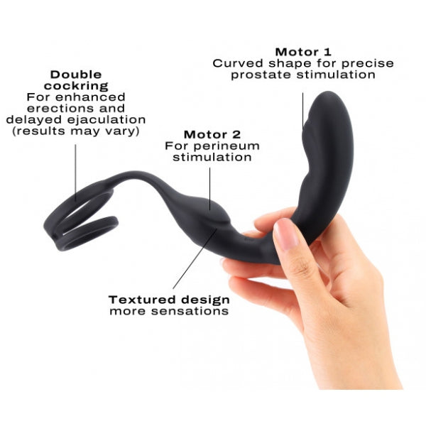 DORCEL-Cockring Plug Vibrant P-Ring - MONT' A BORD SHOP