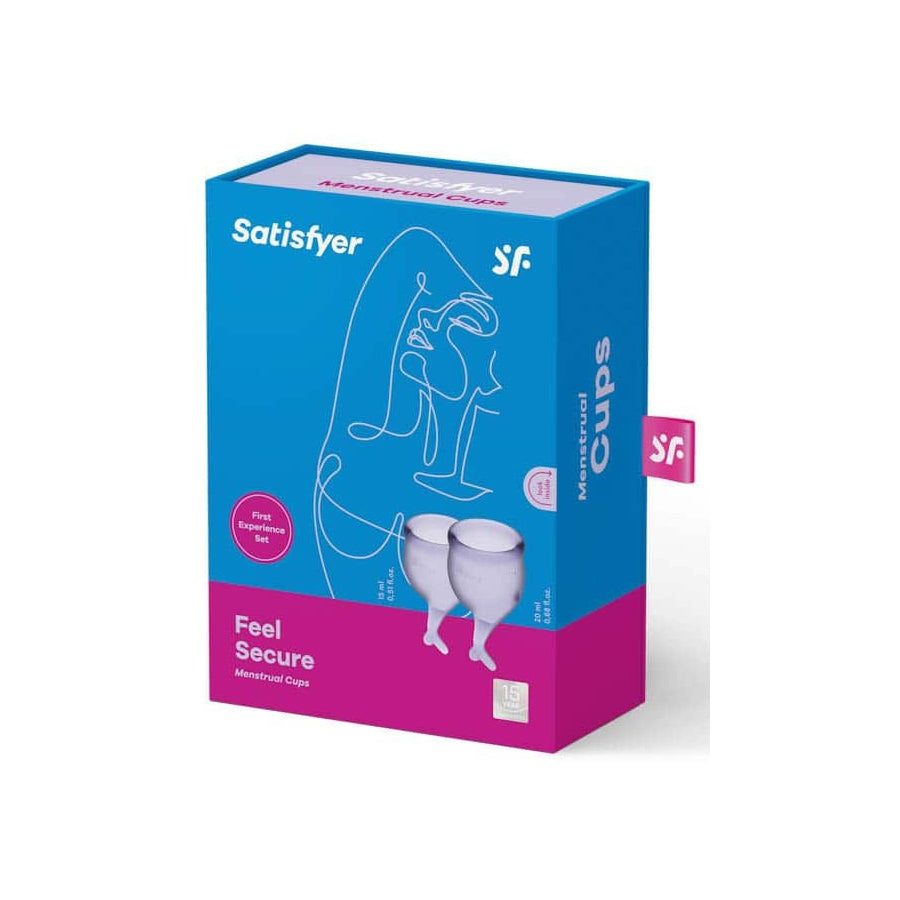 SATISFYER- Coupes menstruelles Feel Secure - MONT' A BORD SHOP
