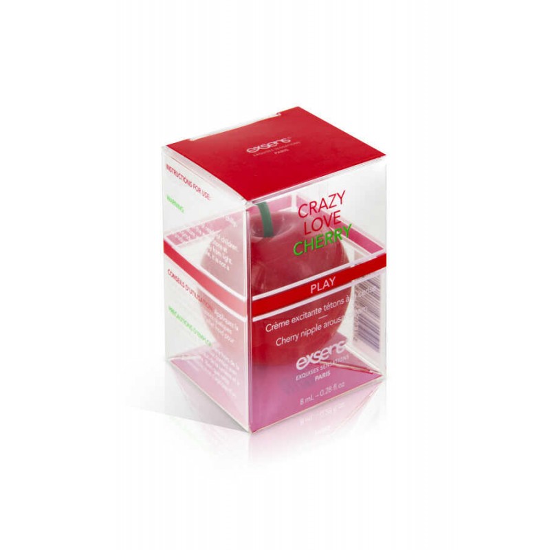 EXSENS- Crazy Love Cherry - Crème pour tétons - MONT' A BORD SHOP