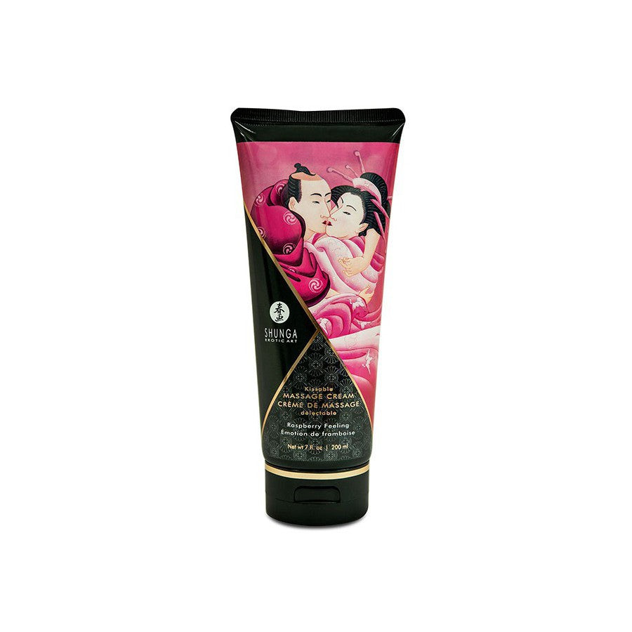 SHUNGA- Crème de massage Comestible Emotion FRAMBOISE - MONT' A BORD SHOP