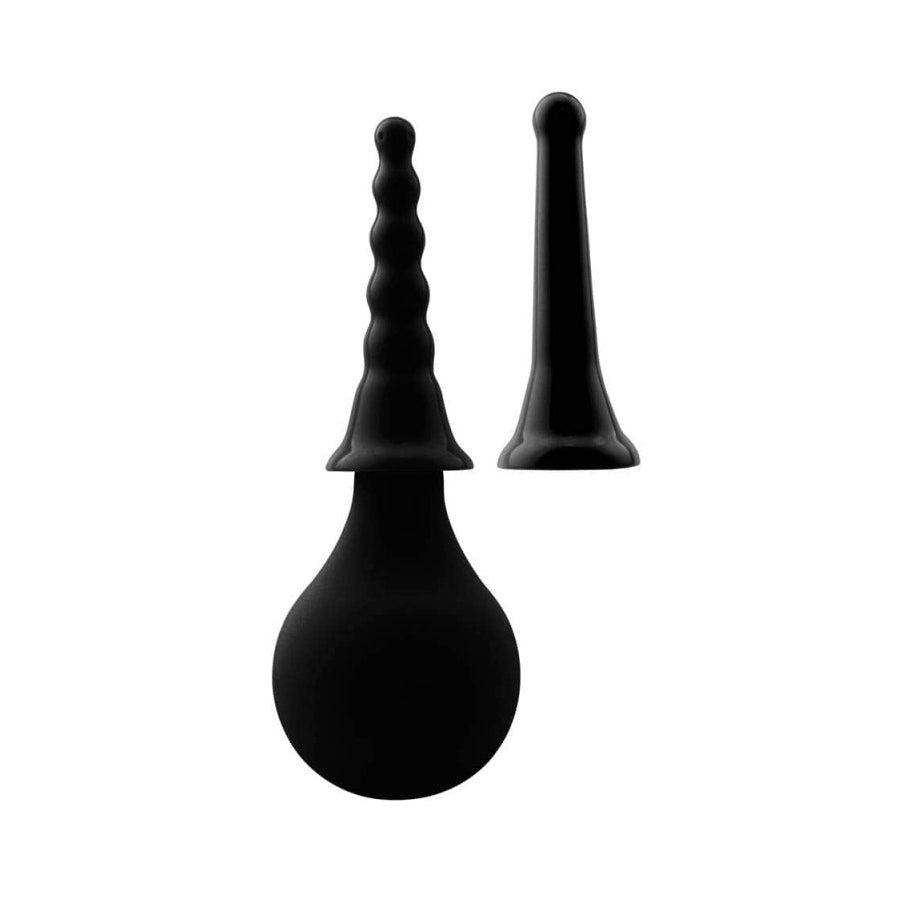 BLACK MONT- Douche anale 2 embouts - MONT' A BORD SHOP