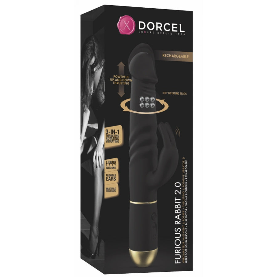 DORCEL- Vibro Furious Rabbit 2.0 - MONT' A BORD SHOP