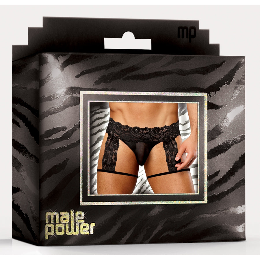 MALPOWER-G-string Garter Scandal Lace - MONT' A BORD SHOP