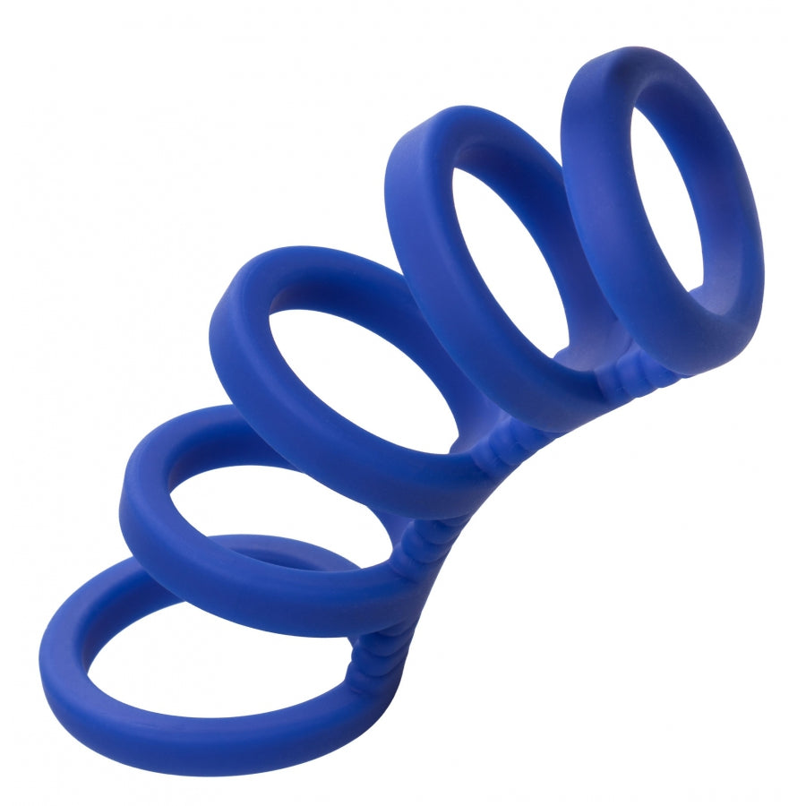 ADMIRAL- Gaine de pénis 5 Cockrings Xtreme Cage - MONT' A BORD SHOP