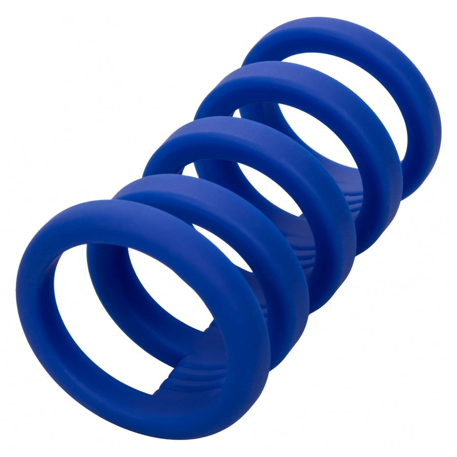 ADMIRAL- Gaine de pénis 5 Cockrings Xtreme Cage - MONT' A BORD SHOP