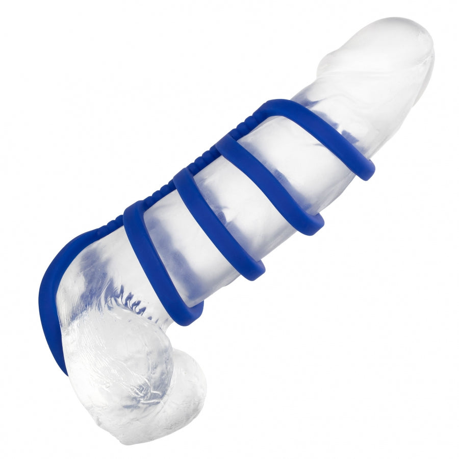 ADMIRAL- Gaine de pénis 5 Cockrings Xtreme Cage - MONT' A BORD SHOP
