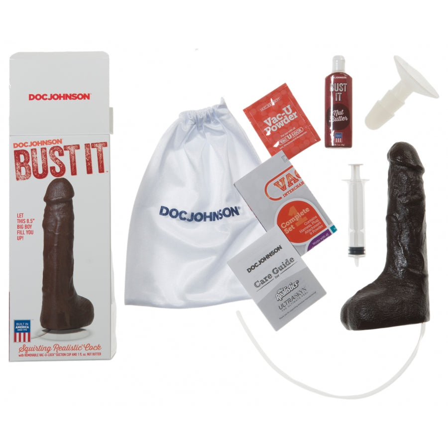DOC JOHNSON- Gode éjaculateur Bust It Beur - MONT' A BORD SHOP