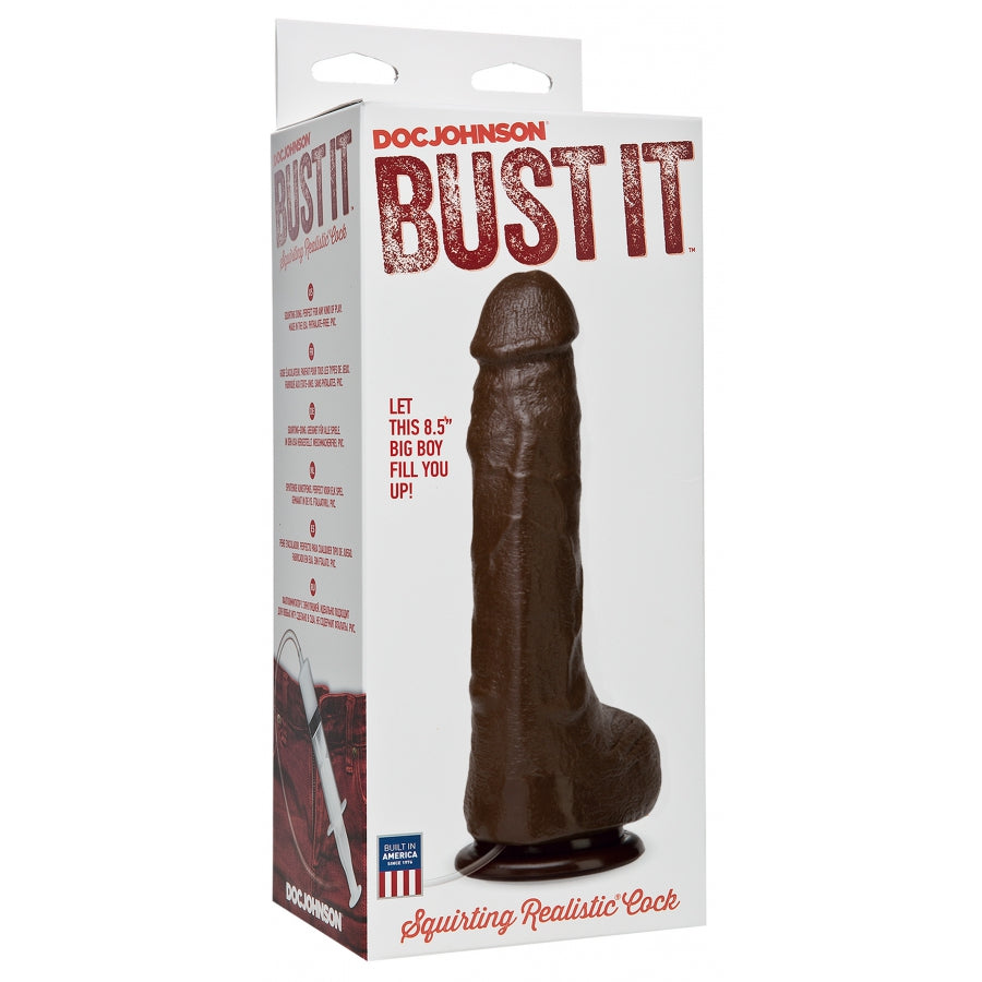 DOC JOHNSON- Gode éjaculateur Bust It Beur - MONT' A BORD SHOP