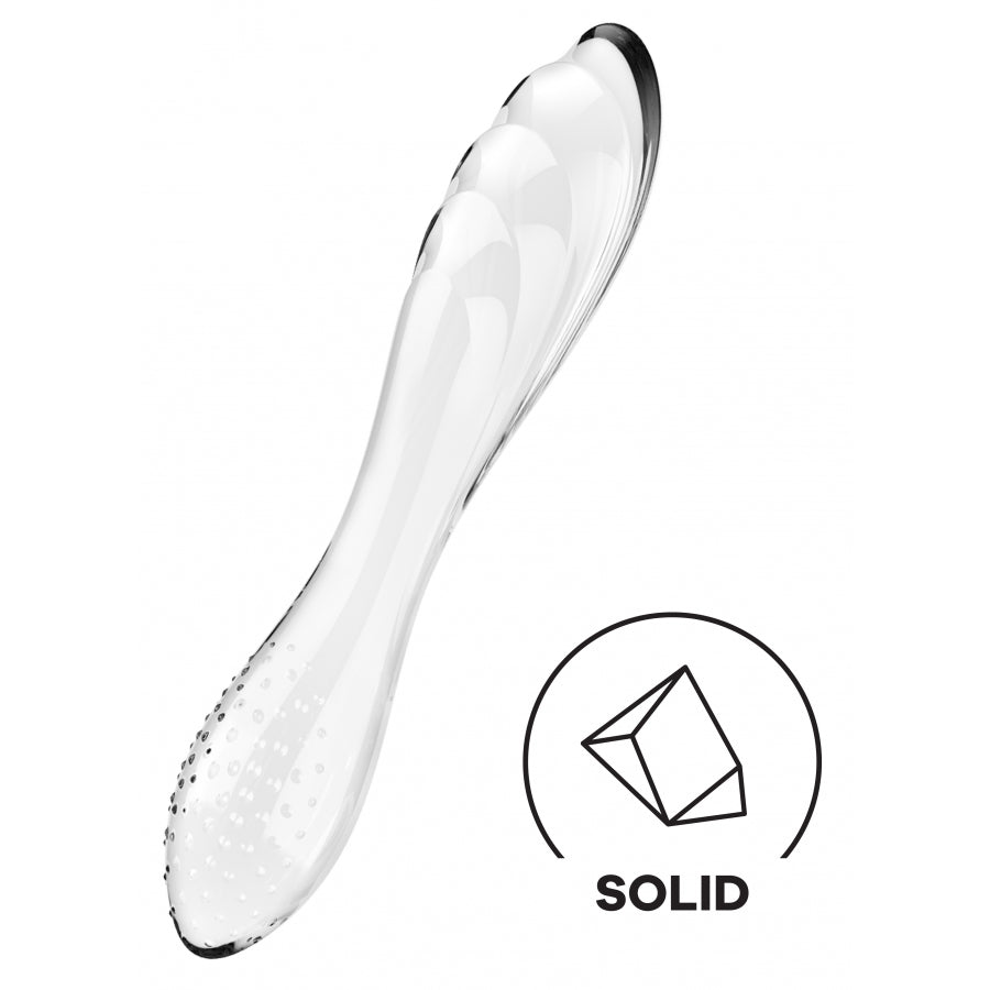 SATISFYER-Gode en verre Dazzling Crystal - MONT' A BORD SHOP
