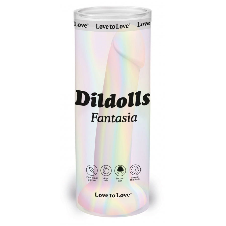 LOVE TO LOVE- Gode phosphorescent Dildolls Fantasia - MONT' A BORD SHOP