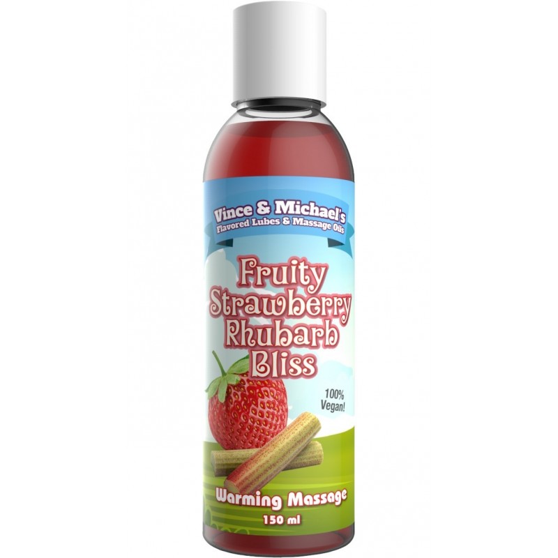 SWEDE- Huile Chauffante V et M Fraise Rhubarbe - MONT' A BORD SHOP