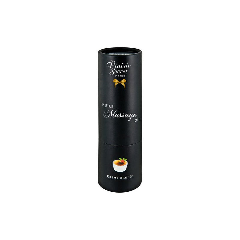 PLAISIR SECRET- Huile de massage Crème brûlée - MONT' A BORD SHOP