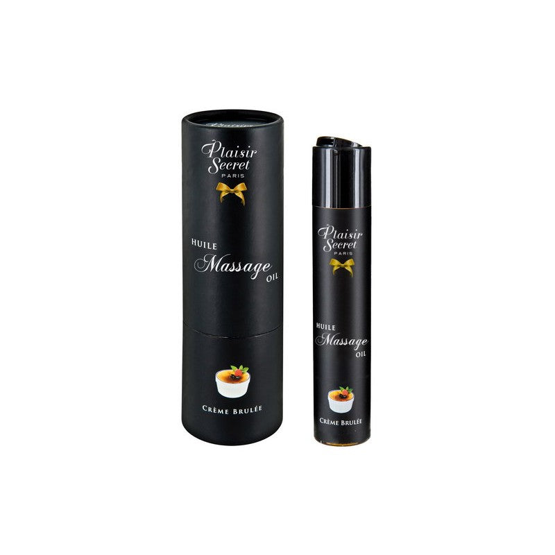 PLAISIR SECRET- Huile de massage Crème brûlée - MONT' A BORD SHOP