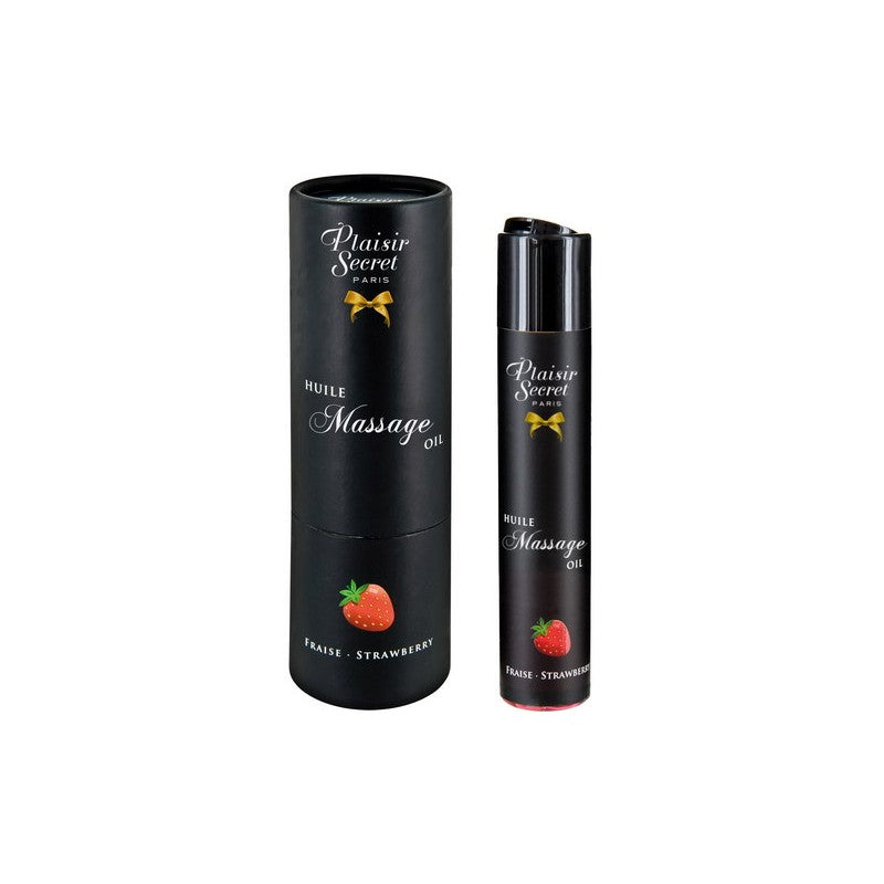 PLAISIR SECRET- Huile de massage Fraise - MONT' A BORD SHOP