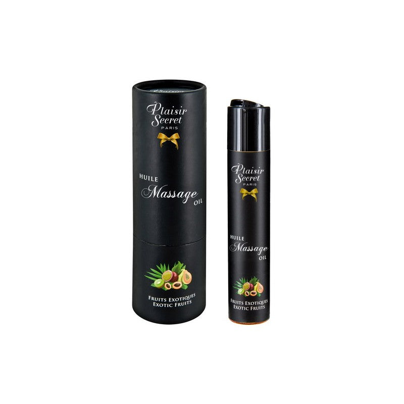 PLAISIR SECRET- Huile de massage Fruits exotiques - MONT' A BORD SHOP