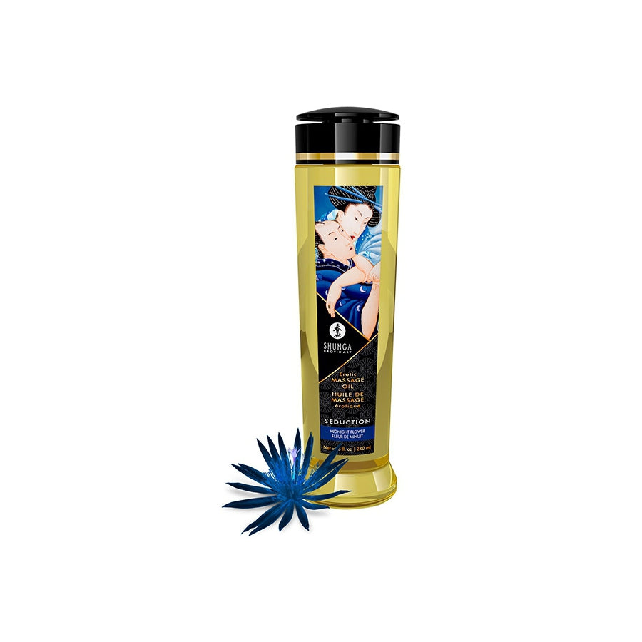 SHUNGA- Huile de Massage SEDUCTION Fleur de Minuit - MONT' A BORD SHOP