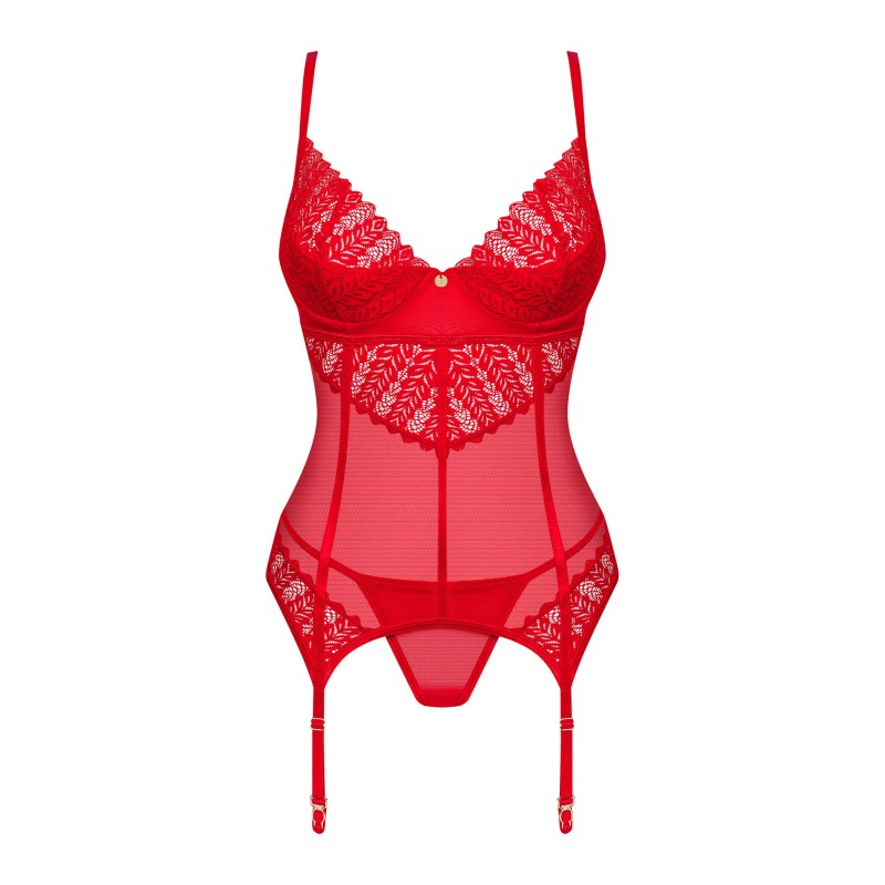 OBSESSIVE- Ingridia corset et string - MONT' A BORD SHOP