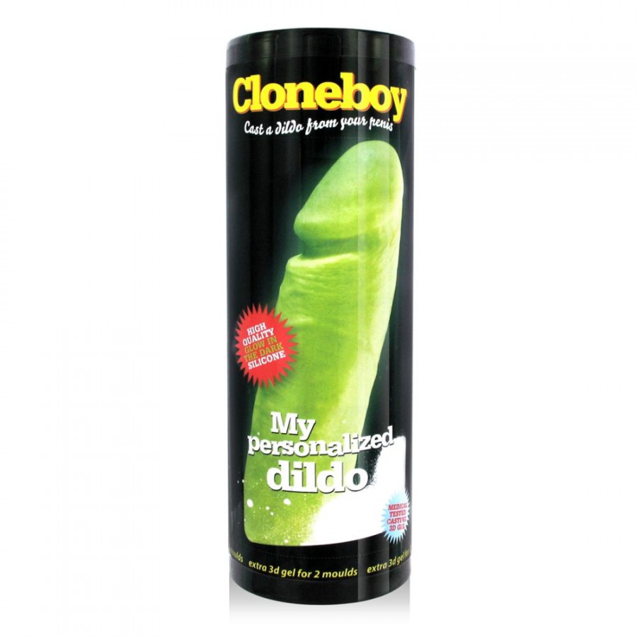 CLONEBOY- Moulage pénis silicone phosphorescent - MONT' A BORD SHOP