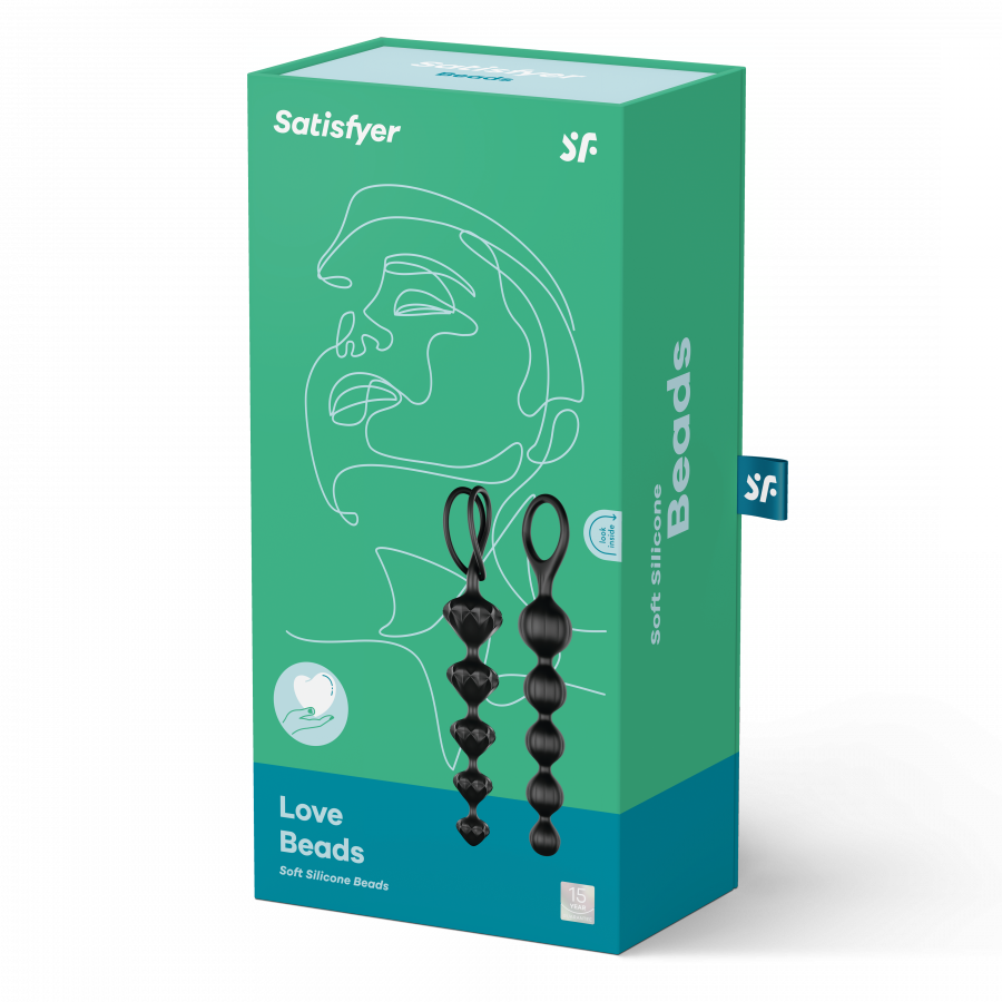 SATISFYER- Lot de deux chapelets Beads - MONT' A BORD SHOP