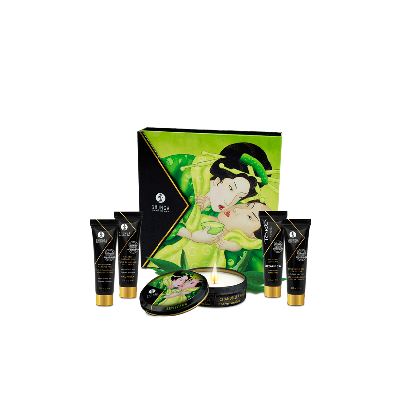 SHUNGA- Coffret Secret de Geisha ORGANICA au Thé vert - MONT' A BORD SHOP