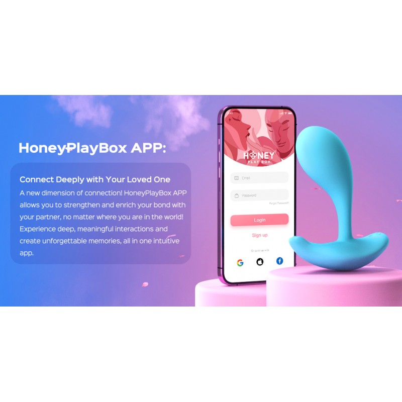 HONEY PLAY BOX- Loli vibromasseur avec application pour le point G et le clitoris - MONT' A BORD SHOP