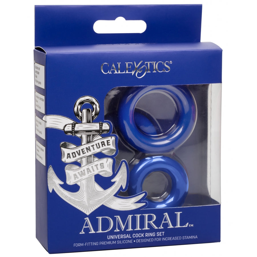 ADMIRAL- Lot de 3 cockrings Universal Ring - MONT' A BORD SHOP