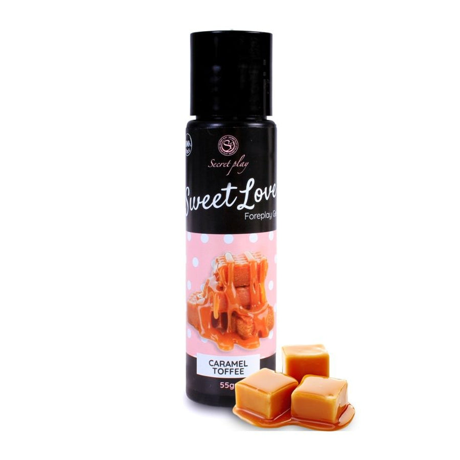SECRET PLAY- Lubrifiant comestible SWEET LOVE Caramel - MONT' A BORD SHOP