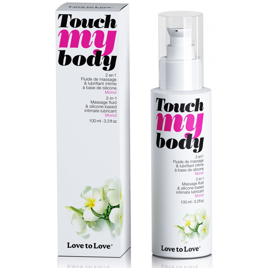 LOVE TOLOVE- Lubrifiant Silicone Touche My Body Monoï - MONT' A BORD SHOP