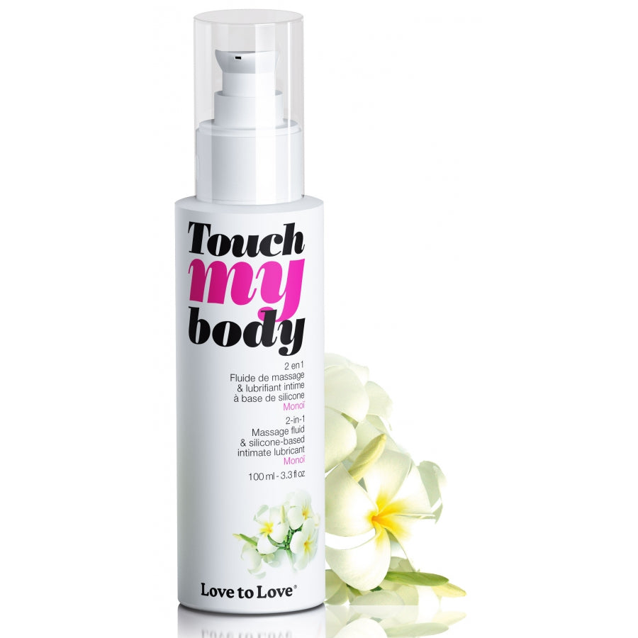 LOVE TOLOVE- Lubrifiant Silicone Touche My Body Monoï - MONT' A BORD SHOP