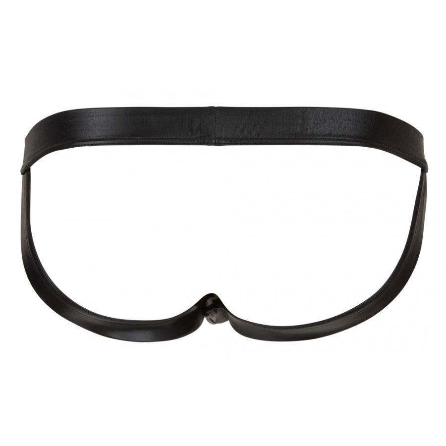 SVENJOYMENT- Jockstrap MUNIX Imitation Vinyle Noir - MONT' A BORD SHOP