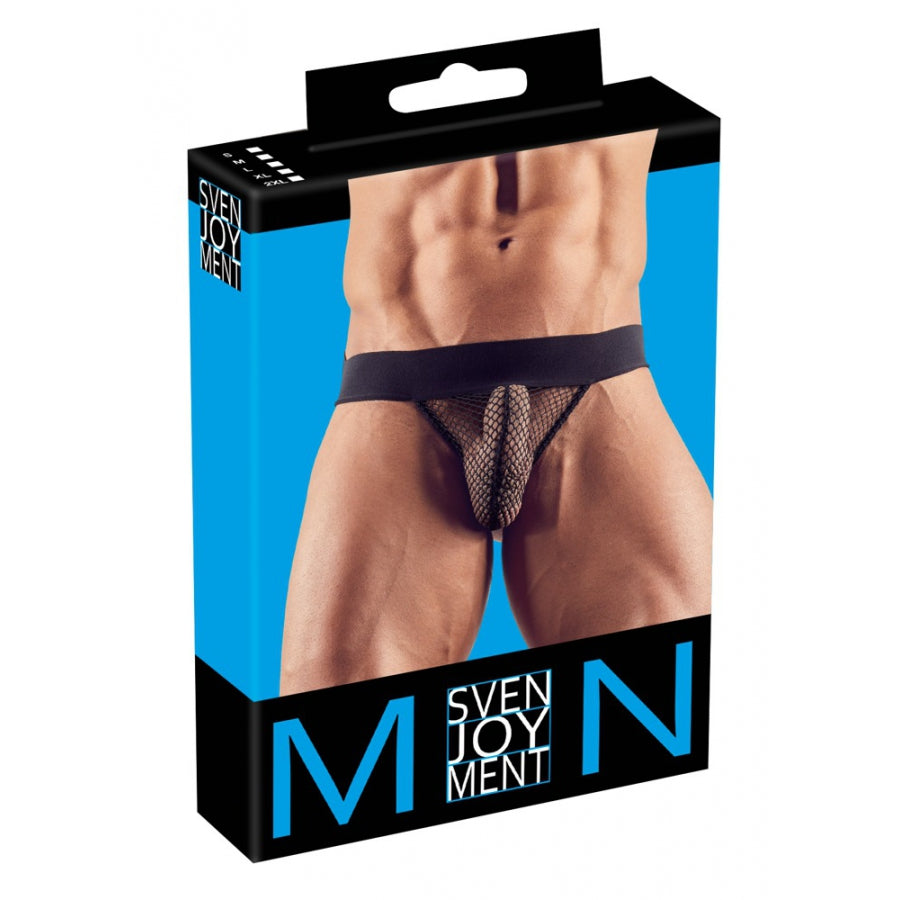 SVENJOYMENT- Jockstrap NET Noir - MONT' A BORD SHOP
