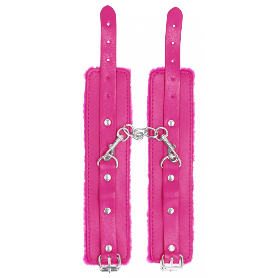 OUTCH !- Menottes de poignet Plush - MONT' A BORD SHOP